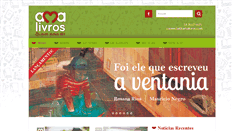 Desktop Screenshot of amalivros.com